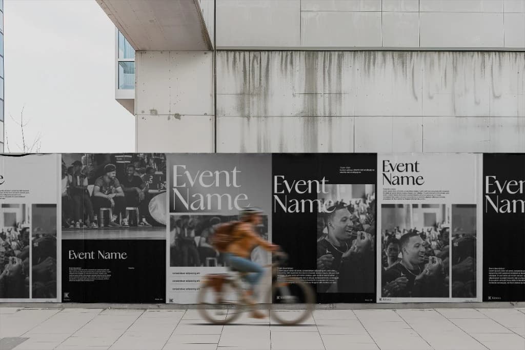 A poster system for city-scale events